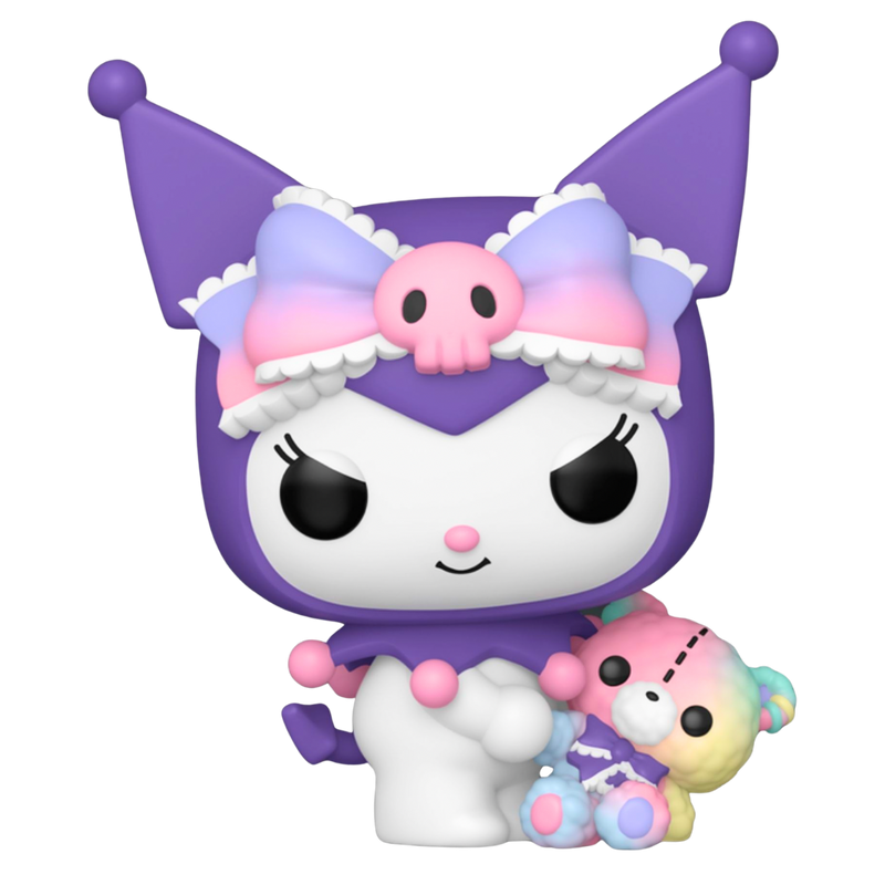 Funko POP! קורומי עם דובי #129 – Kuromi with Bear | Sanrio