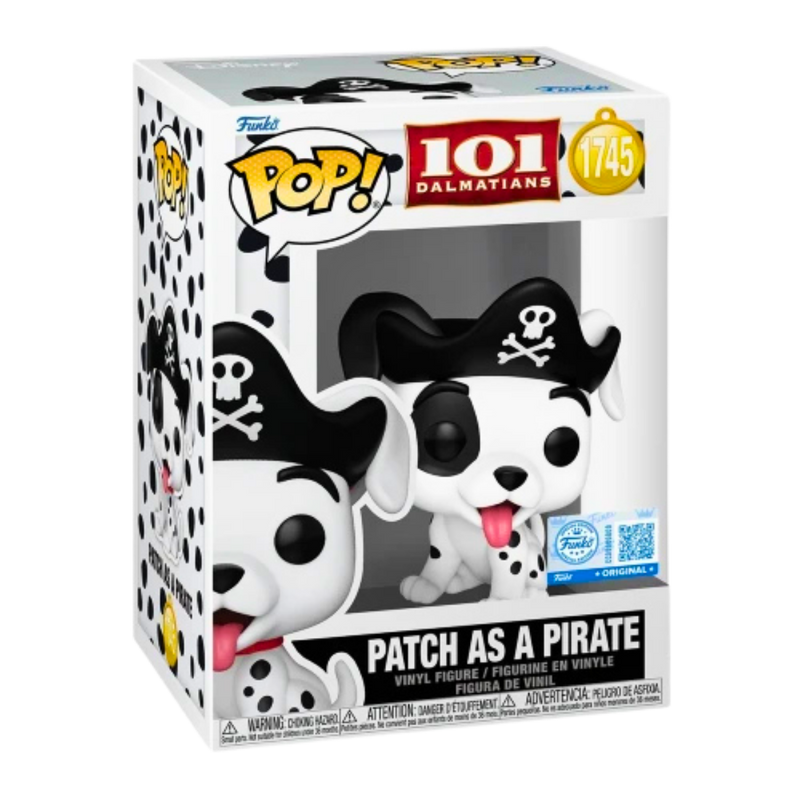 Funko POP! פאץ’ הפיראט #1745 – 101 דלמטים | Disney