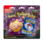 Pokémon Paldean Fates Tech Sticker Collection Shiny Fidough – מארז פוקימון
