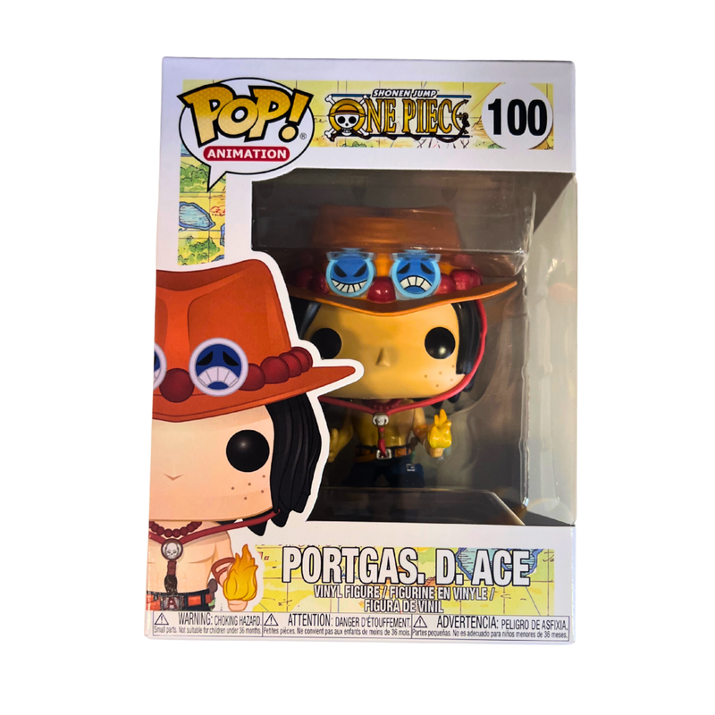 פסלוני אספנות - Funko Pop Portgas D. Ace #100 – פורטגאס די. אייס | דמות אספנות One Piece פאנקו פופ https://anime-market.co.il