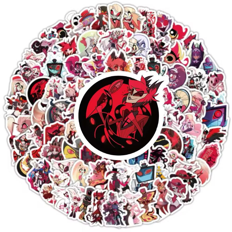 מדבקות - מלון הזבין - מארז מדבקות אנימה מרקט https://anime-market.co.il