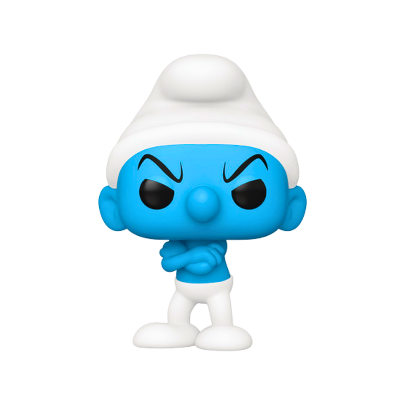פסלוני אספנות - 💙 בובת Funko POP – דרדס רגזני (Grouchy Smurf) | The Smurfs פאנקו פופ https://anime-market.co.il