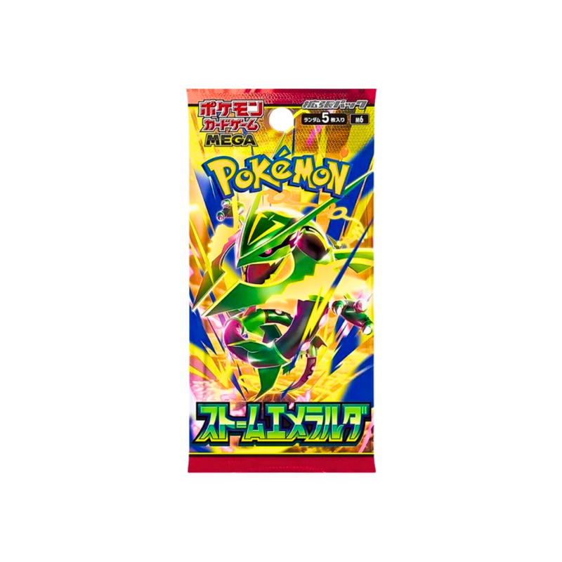 Pokémon TCG Storm Emeralda M6 Booster Pack יפני | מכירה מוקדמת