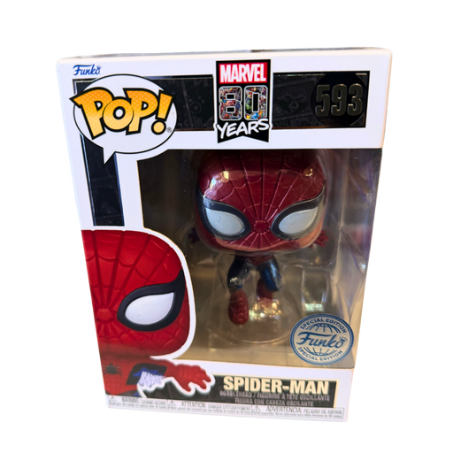 Funko Pop Spider-Man Diamond Collection #593 – Marvel | דמות ויניל נוצצת אספנות מבית אנימה מרקט רק ב - https://anime-market.co.il