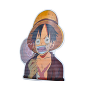 - וואן פיס - לופי אוכל בשר מדבקת תלת מימד אנימה מרקט https://anime-market.co.il