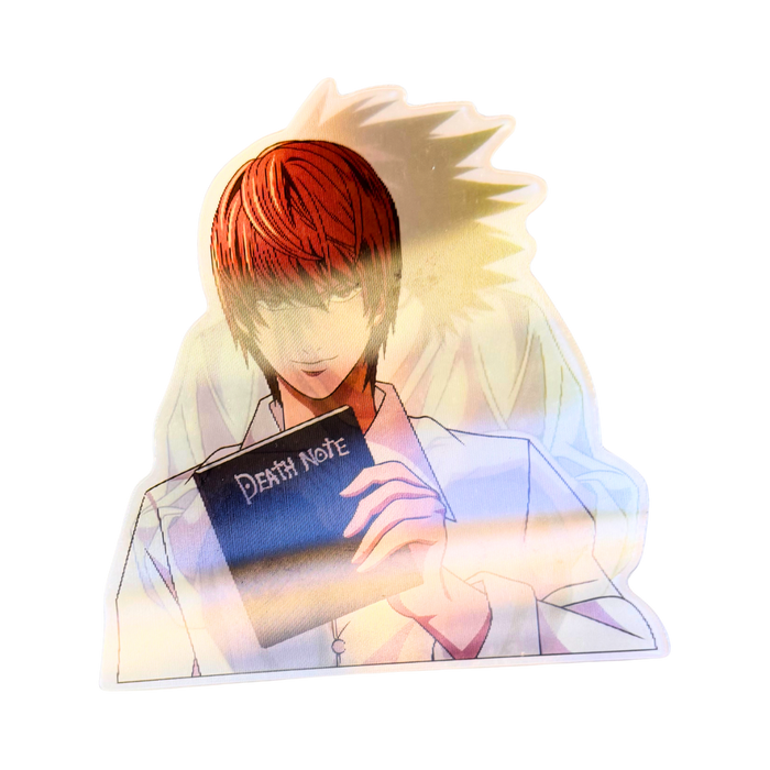מדבקת תלת-ממד – Light ↔ L (Death Note)