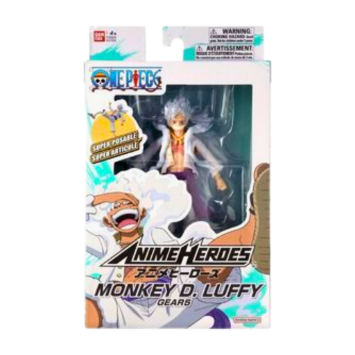 One Piece Luffy Gear 5 – Anime Heroes | Bandai 17 ס״מ מבית אנימה מרקט רק ב - https://anime-market.co.il