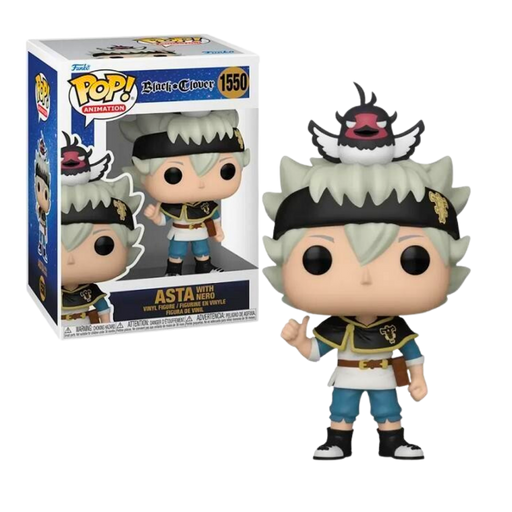 פופ אסטה עם נרו – בלאק קלובר | Funko POP! Animation #1550 מבית אנימה מרקט רק ב - https://anime-market.co.il