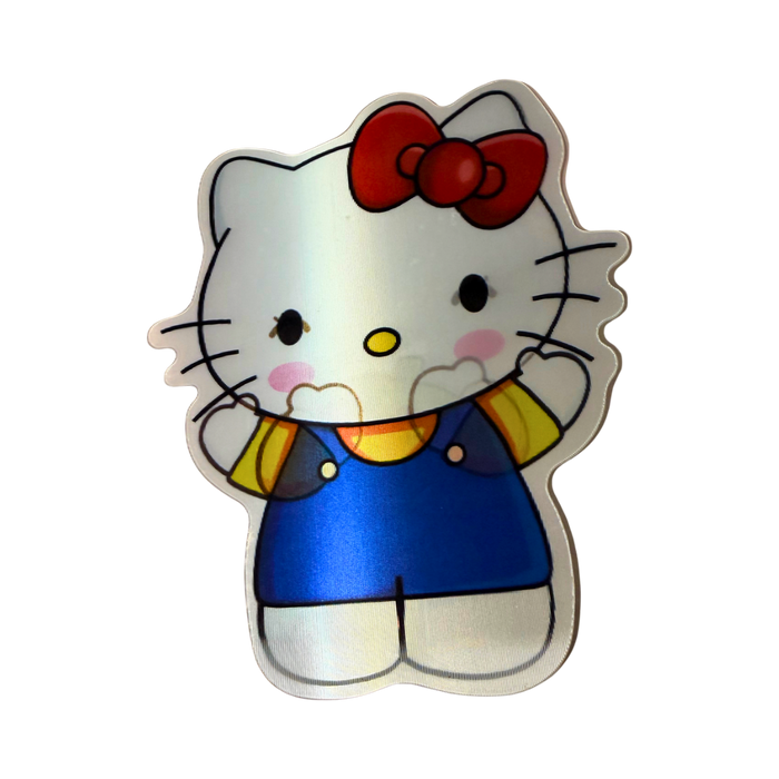 מדבקת תלת-ממד – האלו קיטי