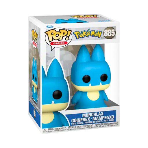 Funko Pop! Games #885 – מאנצ’לקס (Munchlax) | Pokémon | דמות אספנות ויניל מבית אנימה מרקט רק ב - https://anime-market.co.il