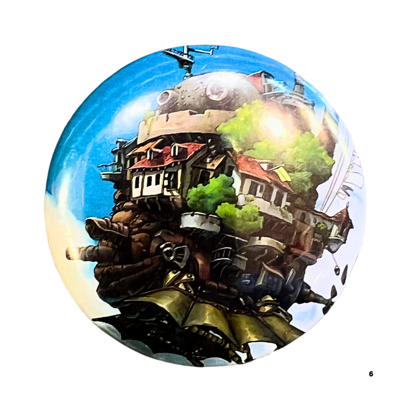 סיכות - הטירה הנעה - סיכות ארבע אנימה מרקט https://anime-market.co.il