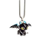 🐉 שרשרת טותלס – הדרקון השחור | How to Train Your Dragon Necklace מבית אנימה מרקט רק ב - https://anime-market.co.il