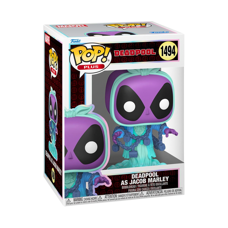 פסלוני אספנות - Funko Pop Plus Deadpool – דדפול כג’ייקוב מארלי #1494 פאנקו פופ https://anime-market.co.il