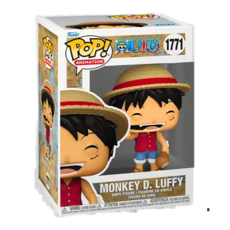 פסלוני אספנות - בובת פאנקו פופ מונקי די. לופי – Funko Pop! One Piece #1771 פאנקו פופ https://anime-market.co.il