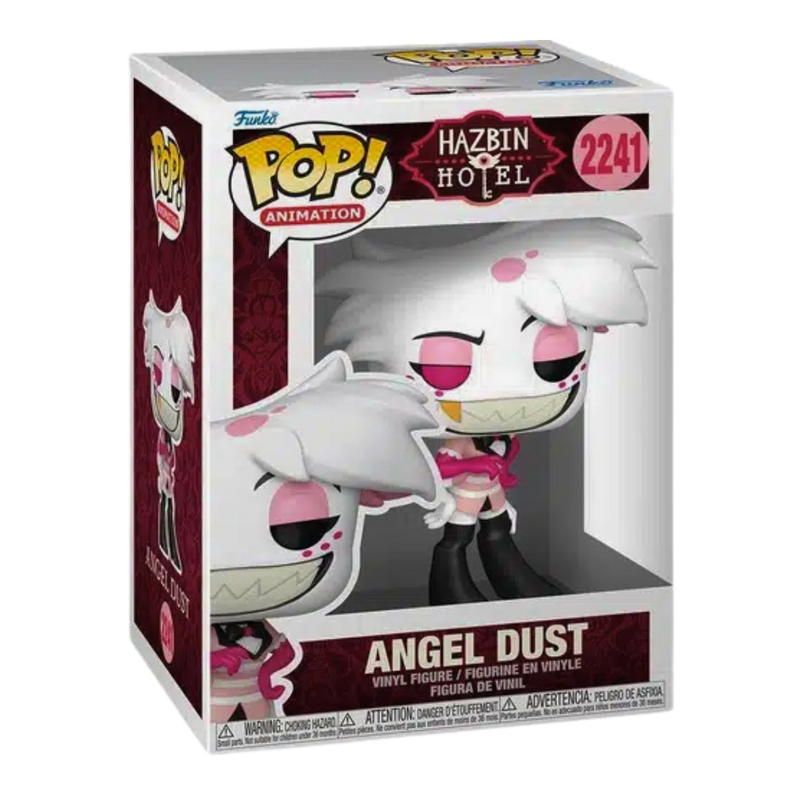 Funko Pop Angel Dust #2241 – Hazbin Hotel | דמות ויניל אספנות מבית אנימה מרקט רק ב - https://anime-market.co.il