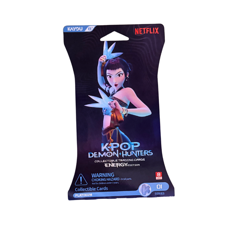 KPop Demon Hunters Kayou Energy Edition – בוסטר 8 קלפים | Netflix