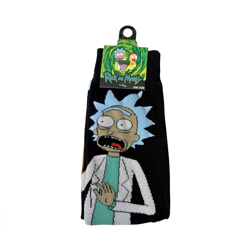 גרבי ריק – Rick and Morty | גרביים למבוגרים 35-44 מבית אנימה מרקט רק ב - https://anime-market.co.il