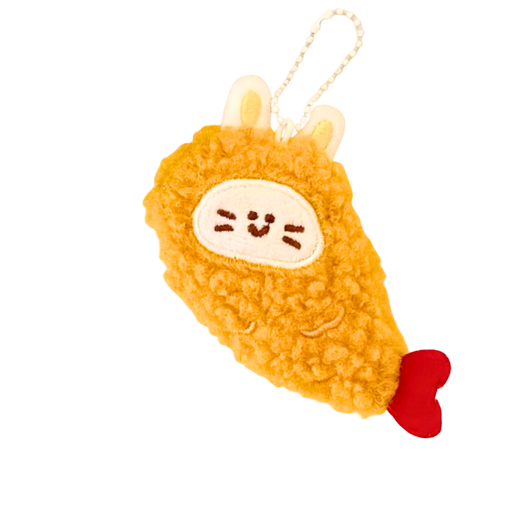 מחזיקי מפתחות - מחזיק מפתחות טמפורה פרוותי – שרימפס חמוד לאוהבי סושי אנימה מרקט https://anime-market.co.il