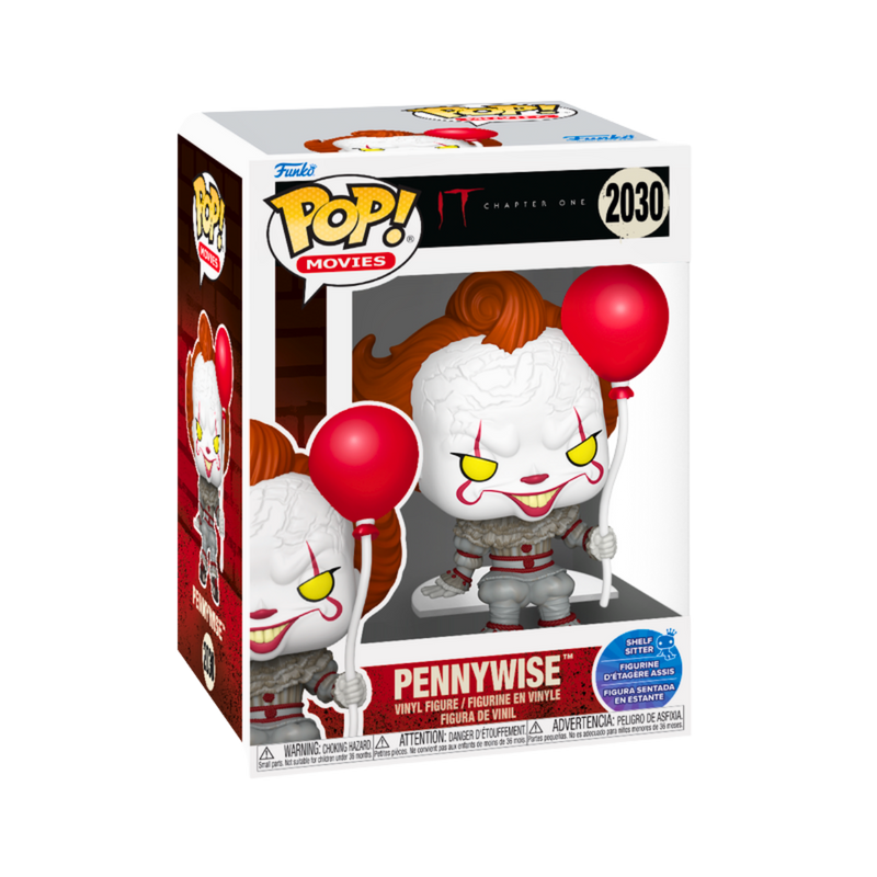 Funko Pop Pennywise פניוויס #2030 – IT Chapter One Shelf Sitter
