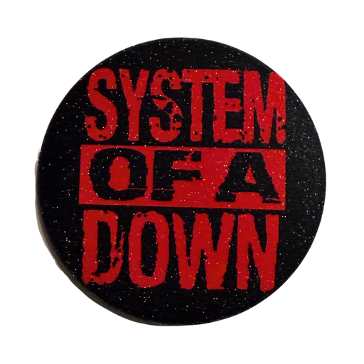 סיכת System of a Down – בגודל 58 מ״מ | סיכת להקה לאספנים ומעריצים מבית אנימה מרקט רק ב - https://anime-market.co.il