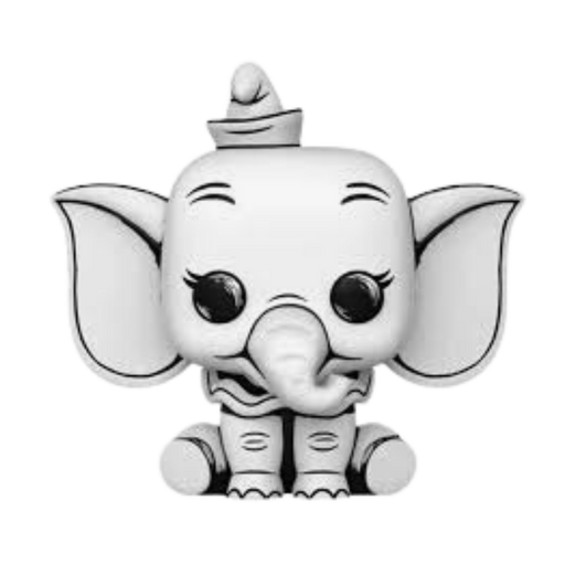 🎠 Funko Pop! Disney #1524 – Sketched Dumbo | דמבו במהדורת סקיצה | דמות אספנות ויניל מבית אנימה מרקט רק ב - https://anime-market.co.il