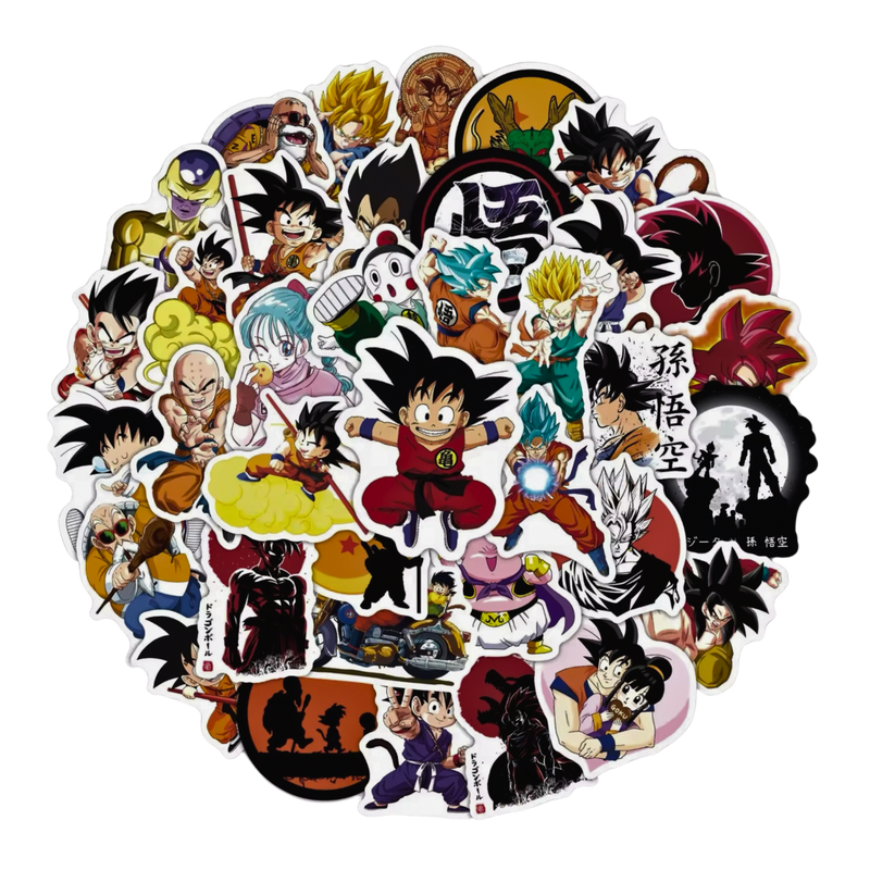 מדבקות - דרגון בול - מארז מדבקות אנימה מרקט https://anime-market.co.il