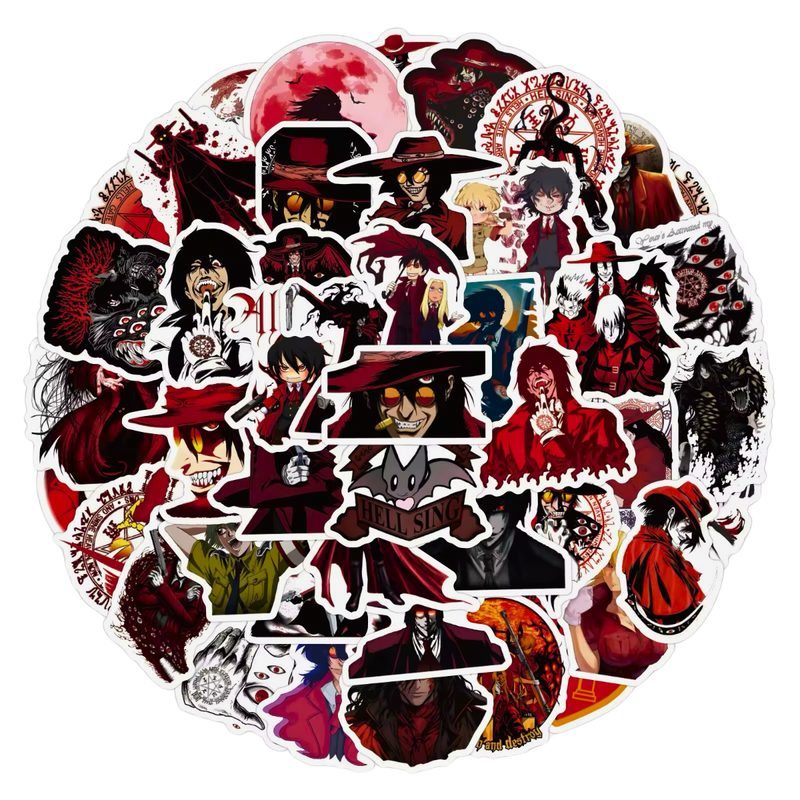 מדבקות - הלסינג - מארז מדבקות אנימה מרקט https://anime-market.co.il