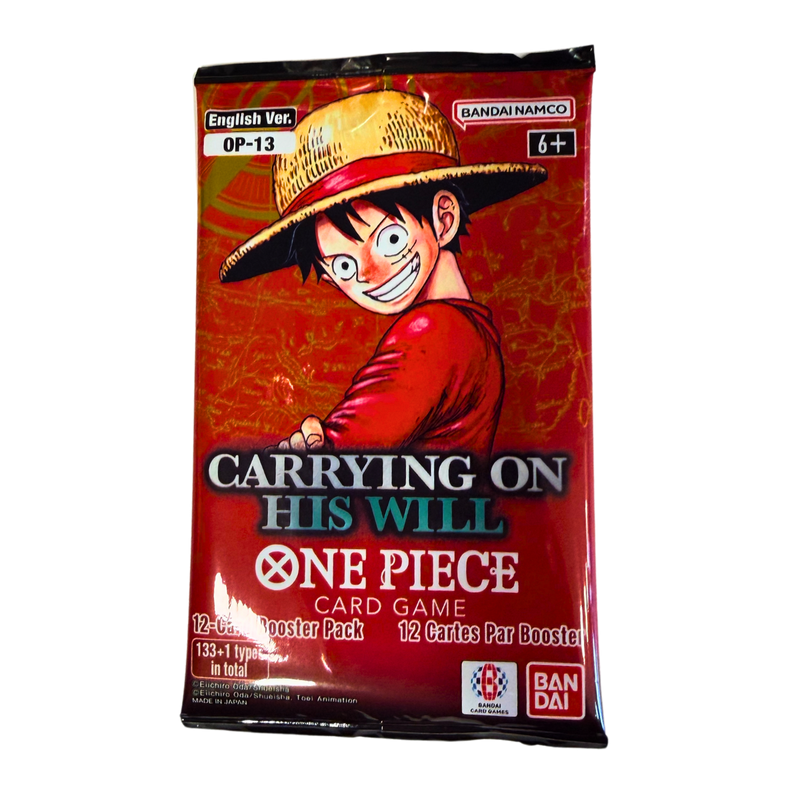 קלפי וואן פיס - חבילה בודדת One Piece OP-13 – גרסה באנגלית קלפים https://anime-market.co.il