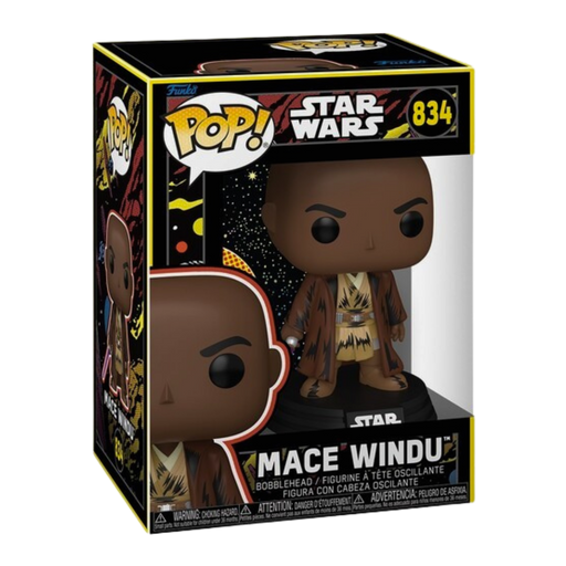 Funko Pop Mace Windu #834 – Star Wars | דמות ויניל Bobble-Head מלחמת הכוכבים מבית אנימה מרקט רק ב - https://anime-market.co.il