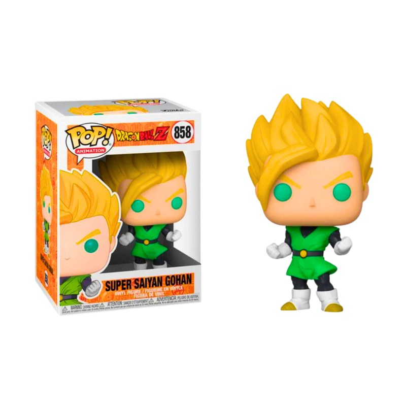 ⚡ Funko Pop! Animation #858 – סופר סאיין גוהאן (Super Saiyan Gohan) | Dragon Ball Z | דמות אספנות ויניל