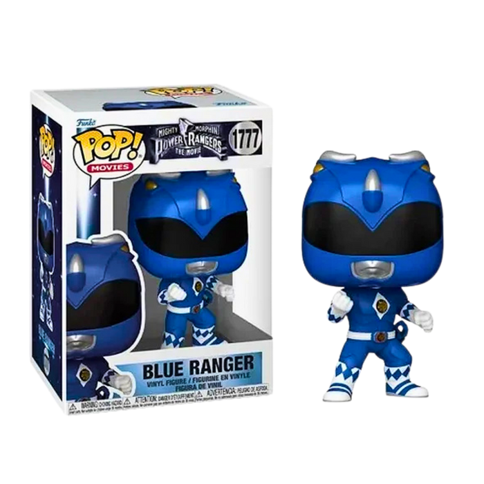 בובת Pop! Blue Ranger – פאוור ריינג’רס מהסרט | צבע כחול | מספר 1777