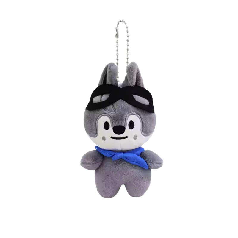 מחזיק מפתחות Wolf Chan Stray Kids – בובת Bang Chan SKZOO