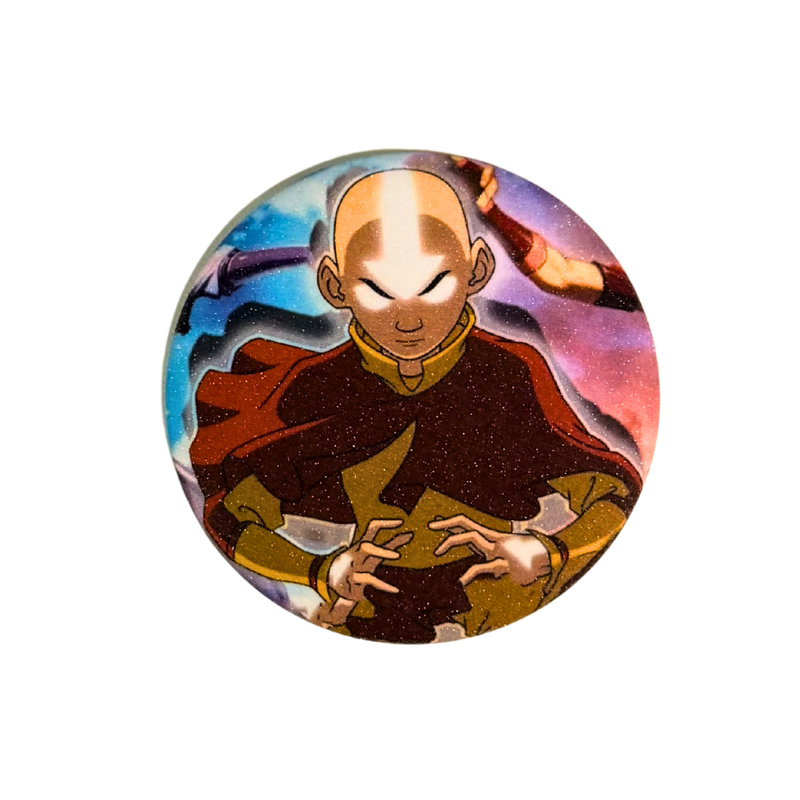 סיכת בקוטר 58 מ״מ – Avatar Aang מבית אנימה מרקט רק ב - https://anime-market.co.il