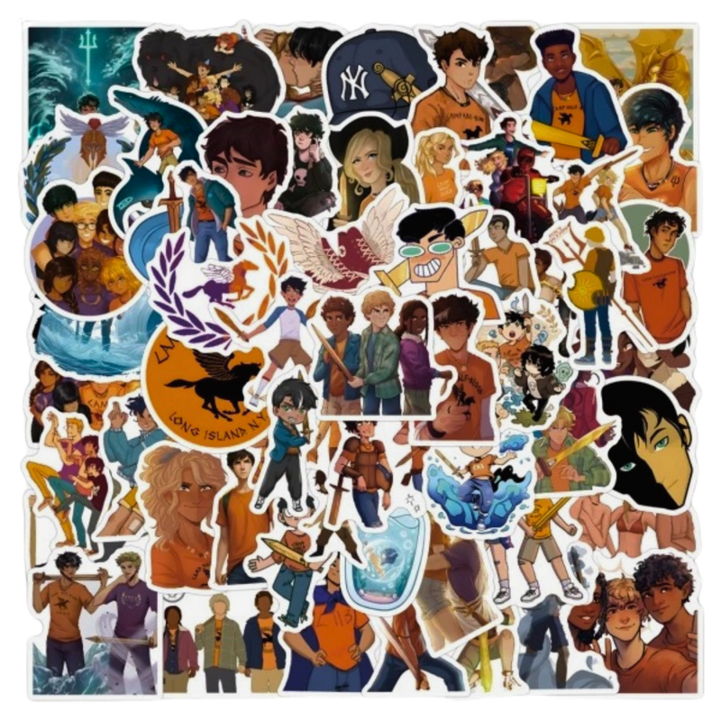 מדבקות - פרסי ג׳קסון - מארז מדבקות אנימה מרקט https://anime-market.co.il