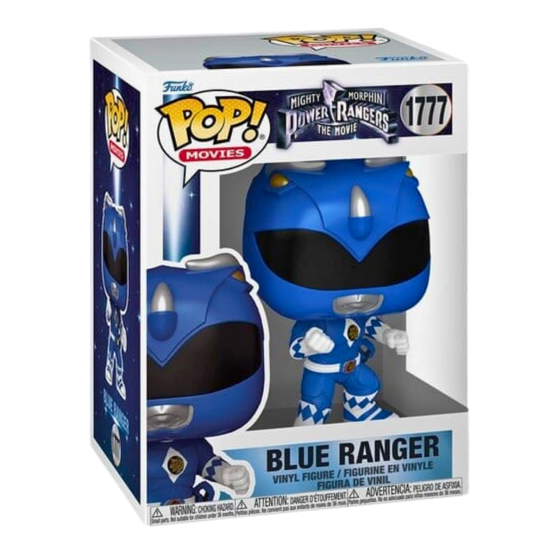 בובת Pop! Blue Ranger – פאוור ריינג’רס מהסרט | צבע כחול | מספר 1777 מבית פאנקו פופ רק ב - https://anime-market.co.il