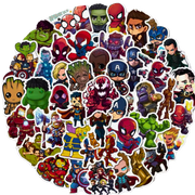 מדבקות - מארוול - מארז מדבקות אנימה מרקט https://anime-market.co.il