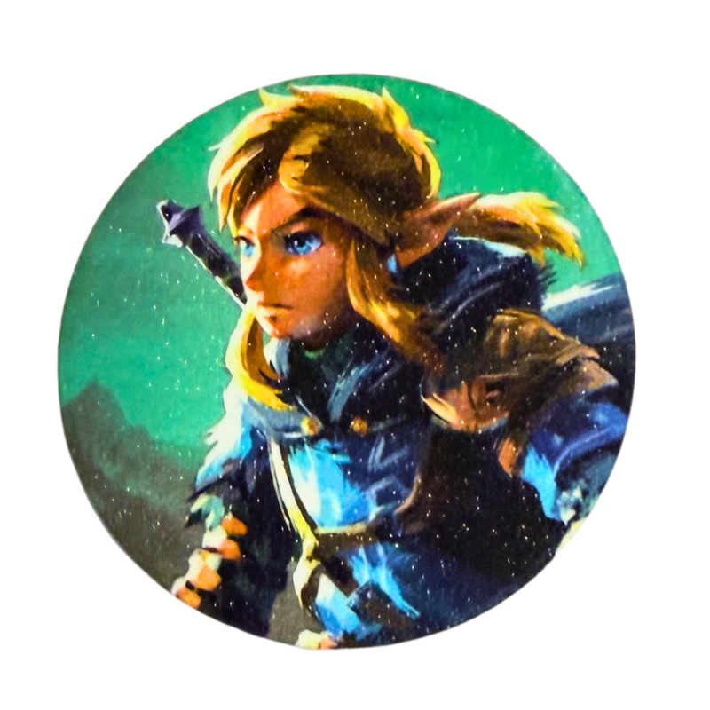 ️ סיכת לינק – The Legend of Zelda | קוטר 58 מ״מ מבית אנימה מרקט רק ב - https://anime-market.co.il