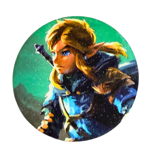 ️ סיכת לינק – The Legend of Zelda | קוטר 58 מ״מ מבית אנימה מרקט רק ב - https://anime-market.co.il