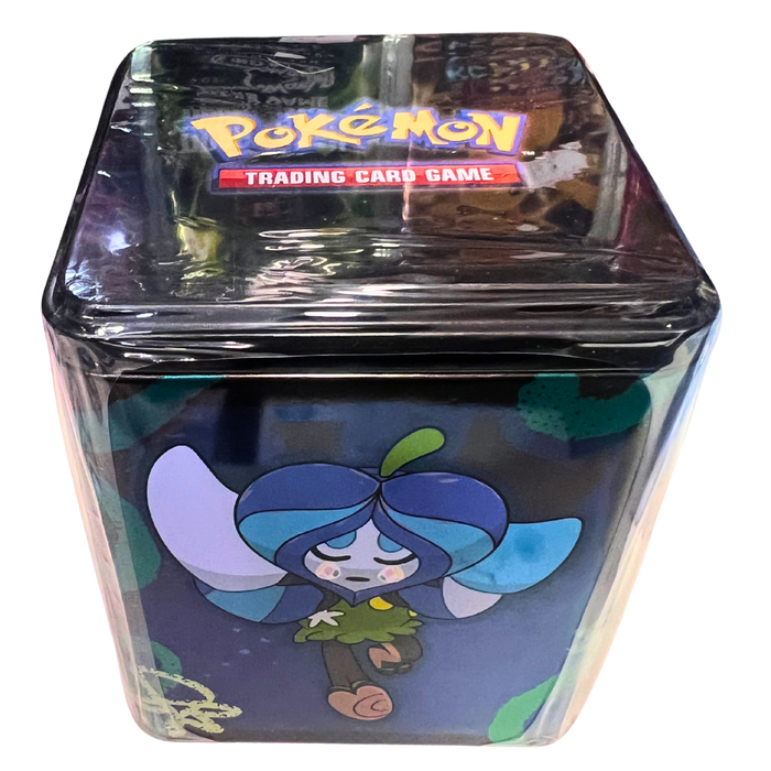 Pokémon TCG: Stacking Tin – קופסה מעוצבת עם בוסטרים ומדבקות | מהדורת 2025