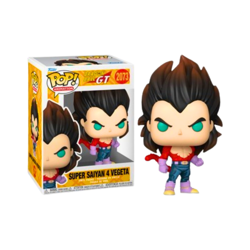 פסלוני אספנות - Funko Pop! Super Saiyan 4 Vegeta (#2073) – Dragon Ball GT | דמות אספנים מיוחדת פאנקו פופ https://anime-market.co.il