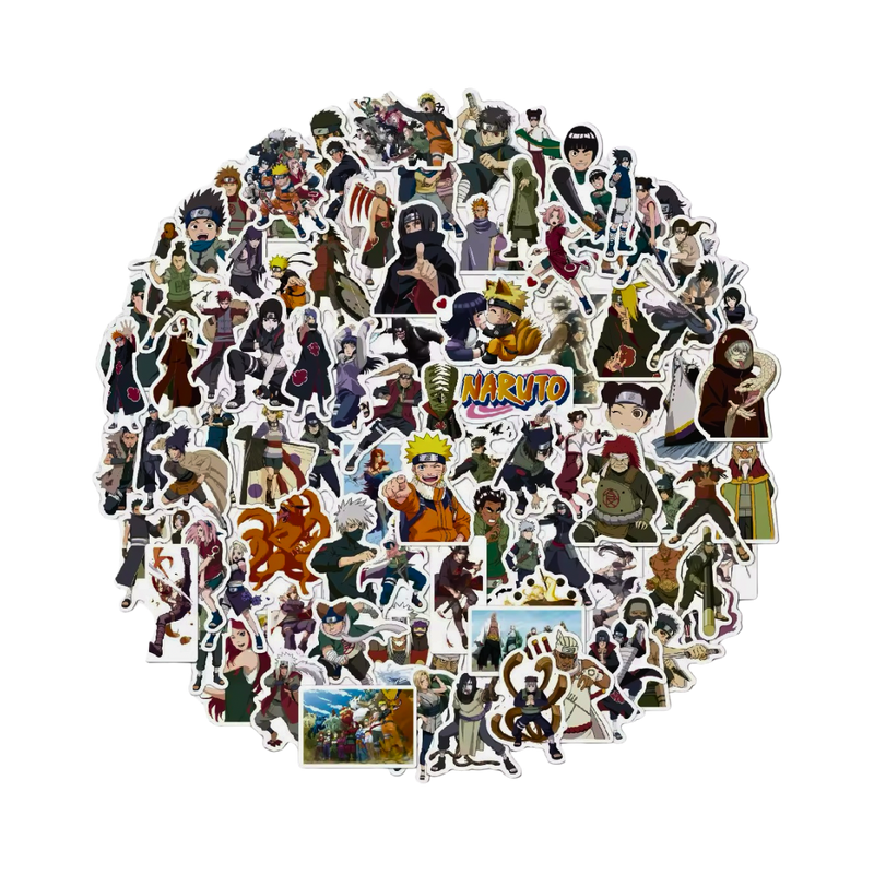 מדבקות - נארוטו - מארז מדבקות אנימה מרקט https://anime-market.co.il