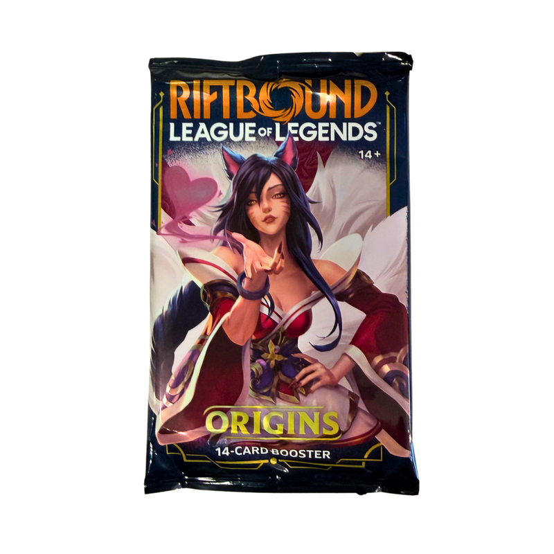 Riftbound League of Legends TCG Origins Booster Pack חבילת בוסטר באנגלית