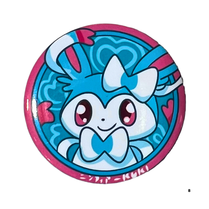 סיכת Sylveon – פוקימון – 44 מ”מ 🌸