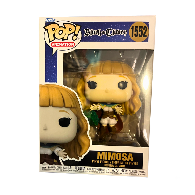 פסלוני אספנות - בובת פופ מימוסה ורמיליון – Black Clover Funko Pop #1552 פאנקו פופ https://anime-market.co.il