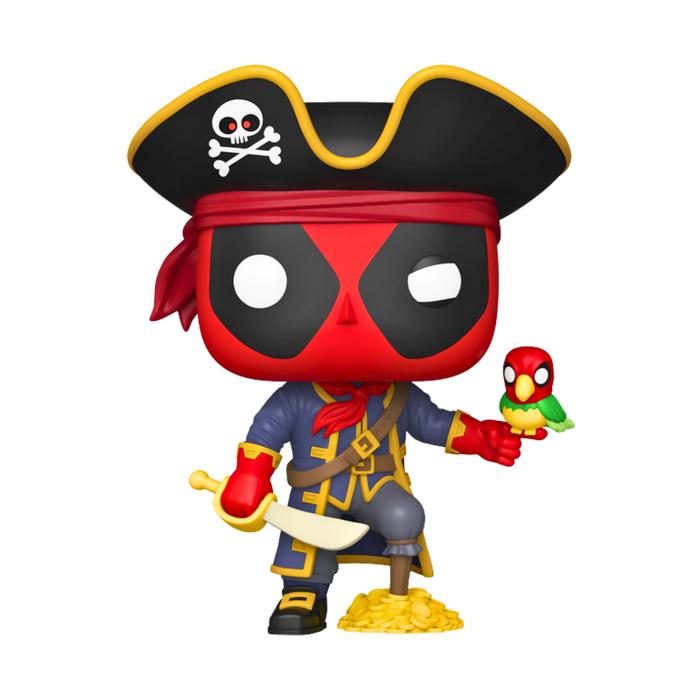 Funko Pop Plus Marvel – Deadpool as Long John Silver #1493