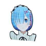 מדבקת תלת־מימד רים & רם | Re:Zero 3D Sticker | Rem & Ram מבית אנימה מרקט רק ב - https://anime-market.co.il