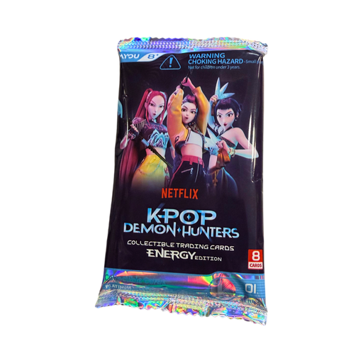 KPop Demon Hunters Energy Edition Vol. 1 – בוסטר קלפי אספנות של Netflix (8 קלפים) מבית אנימה מרקט רק ב - https://anime-market.co.il