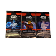 Star Wars: Unlimited – Spark of Rebellion | שלישיית בוסטרים (3 חבילות) | משחק קלפי אספנות מבית אנימה מרקט רק ב - https://anime-market.co.il