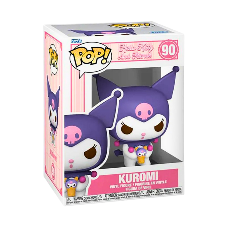 פסלוני אספנות - בובת פופ קורומי חד קרן – Funko Pop Sanrio Kuromi Unicorn Party #90 פאנקו פופ https://anime-market.co.il