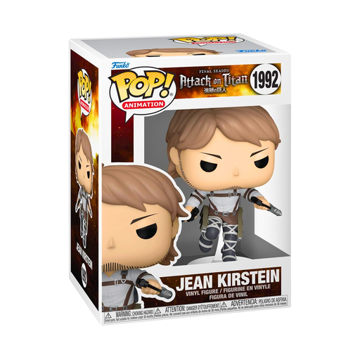 פסלוני אספנות - Funko Pop! מתקפת הטיטאנים – ז’אן קירשטיין (Jean Kirstein) | בובת פופ אספנות מקורית פאנקו פופ https://anime-market.co.il